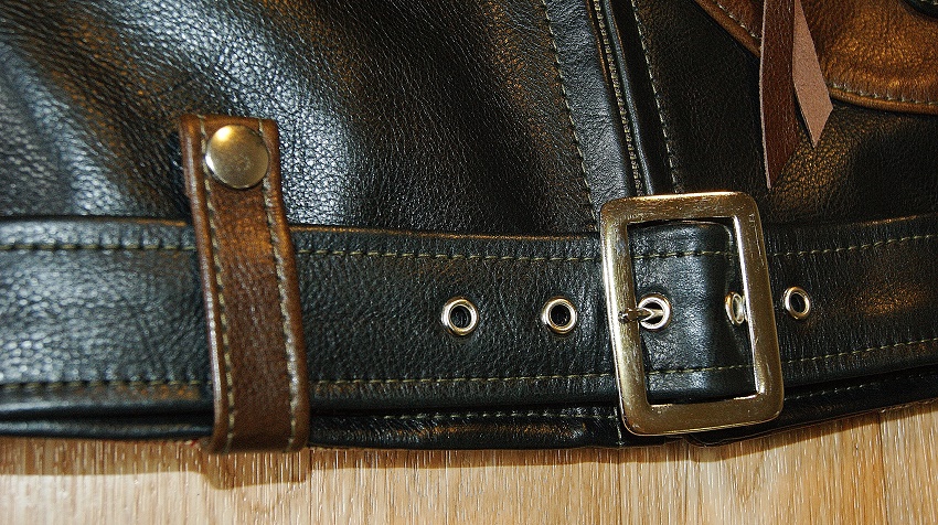 Aero Two Tone Ridley J106 Seal and Black Vicenza Horsehide Belt 1 smaller.jpg