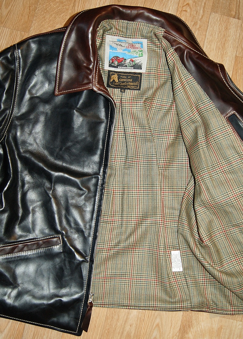 Aero Two-Tone Sunburst Black and Brown CXL FQHH Minto Check wool lining.jpg