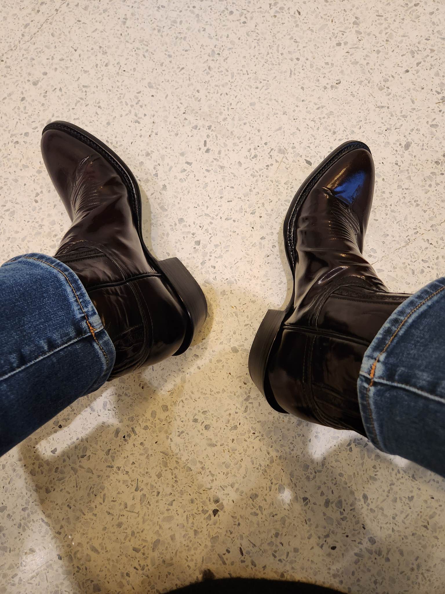 Question about colors and polishing leather boots(Black Cherry)? | The ...