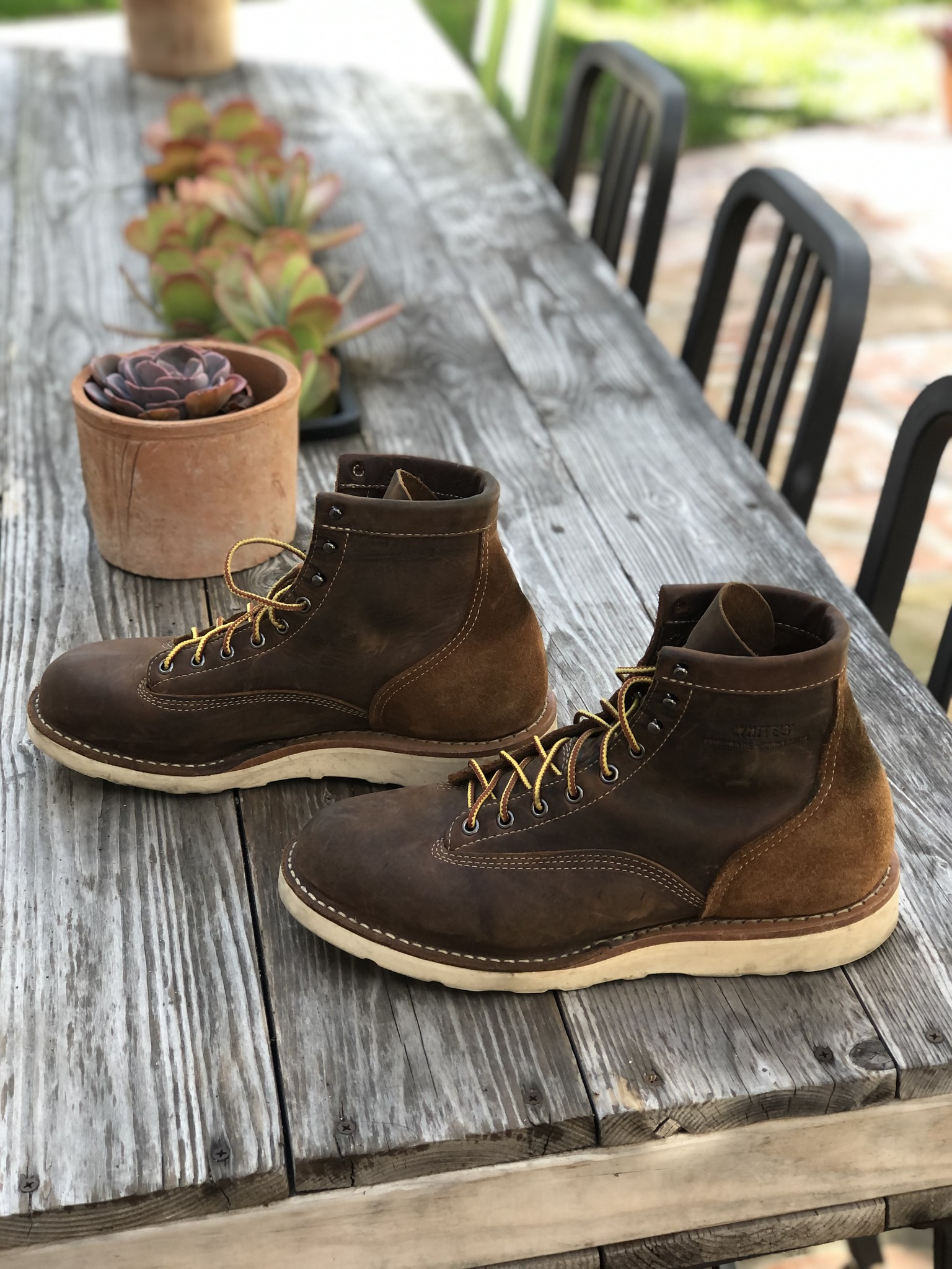 Huckberry x White\'s Boots Foreman LTT For Sale 9.5 D | The Fedora Lounge