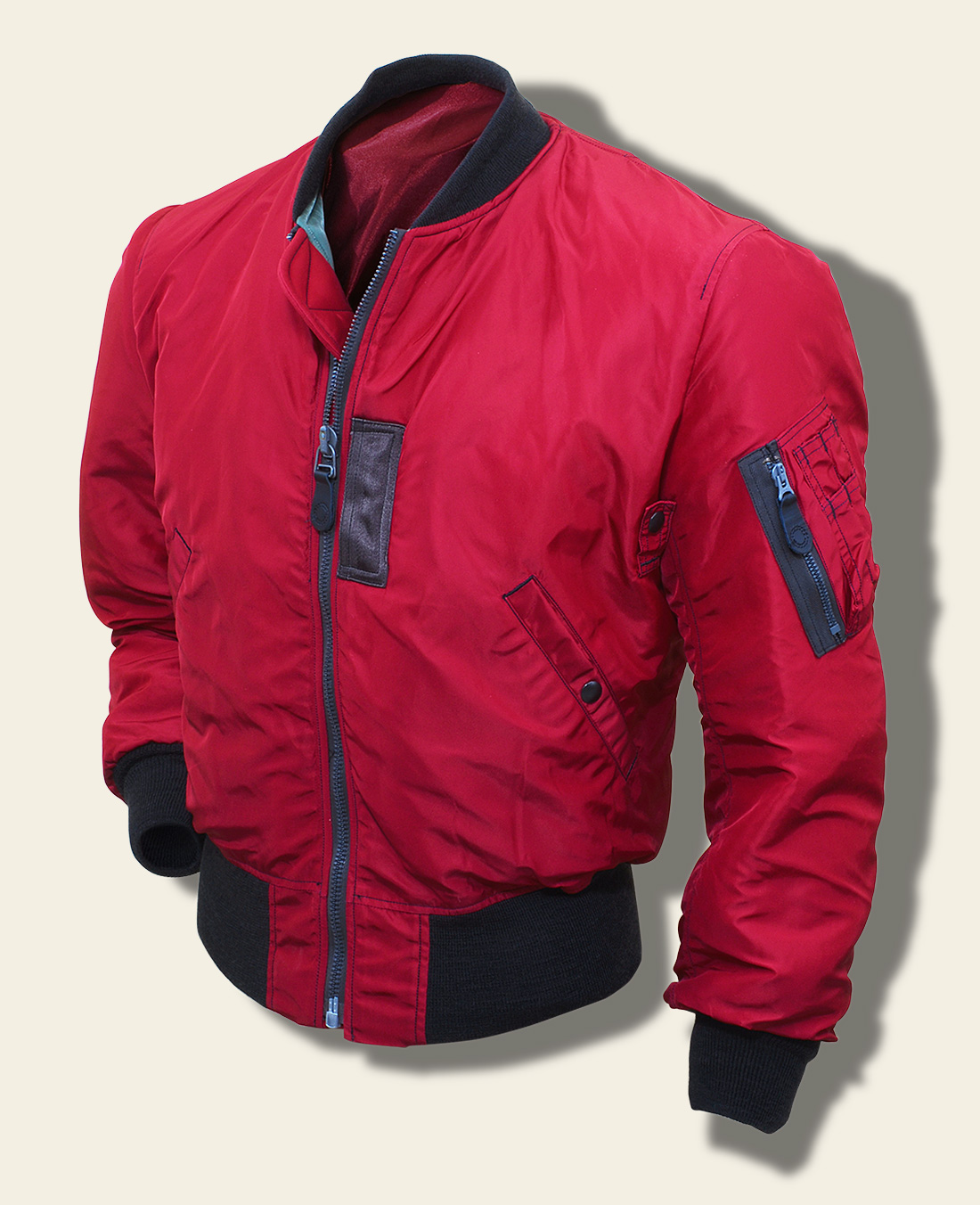 br13860 buzz rickson ma-1 jacket red web fr.jpg