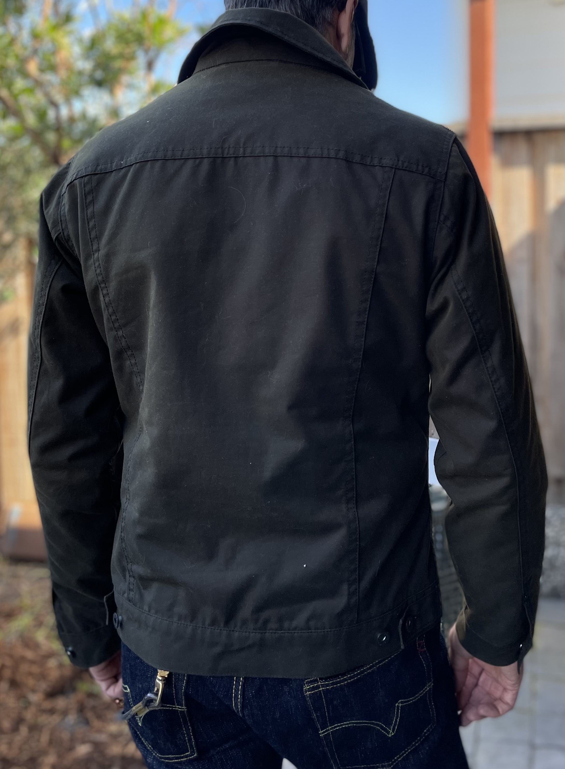 Filson Tin Cloth Short Lined Cruiser Jacket Black, tough work jacket