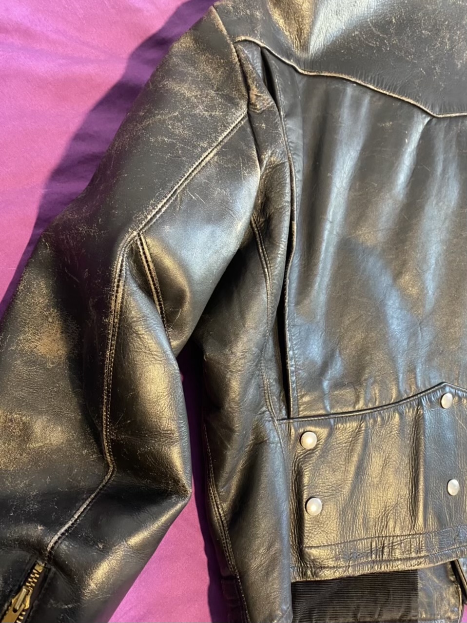 Sears Oakbrook Steerhide D Pocket, early 60s, 42 | The