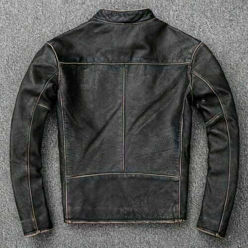 Aged Black Leather 