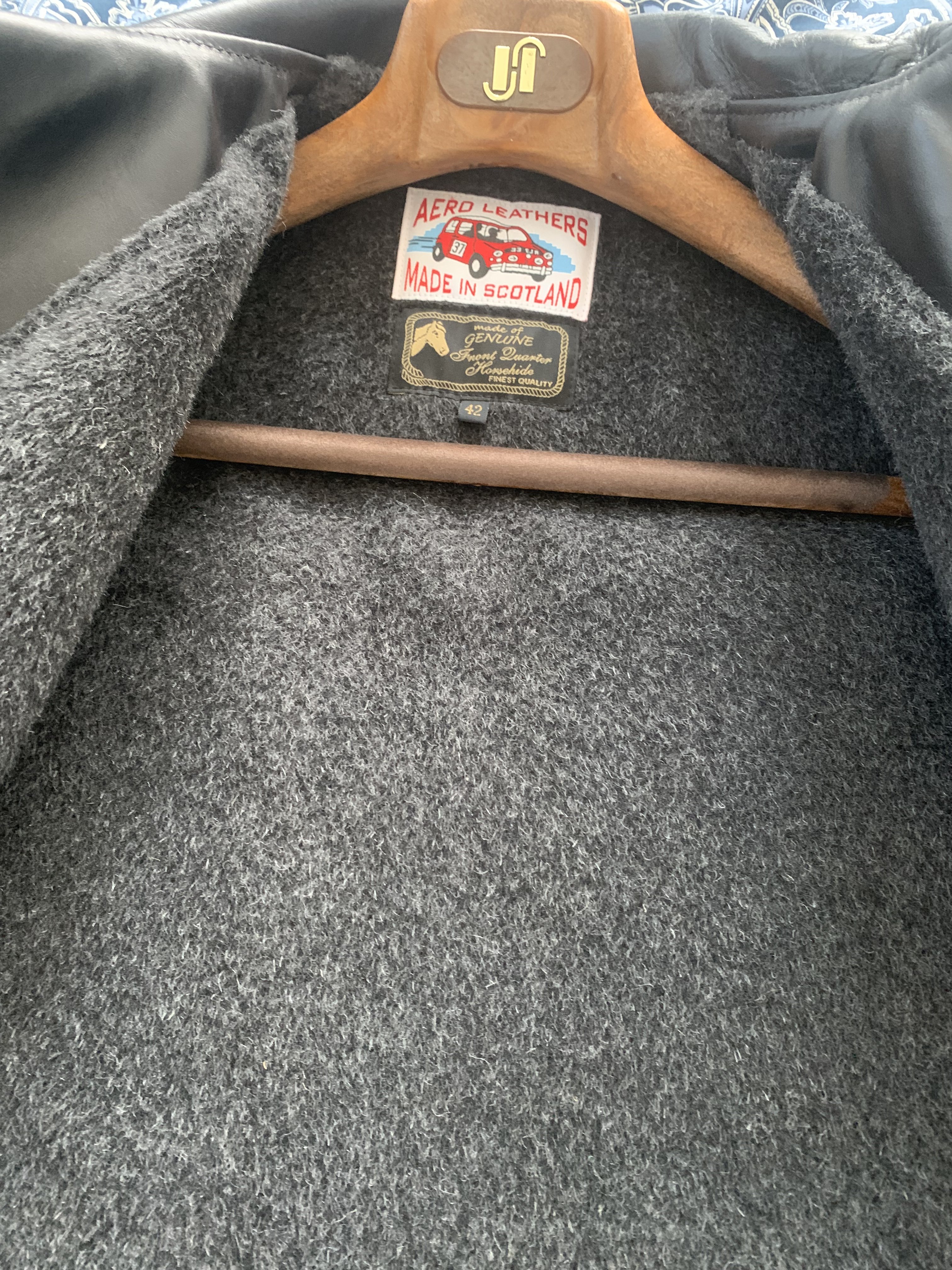 AERO LEATHER Veste De Rallye CXLFQHH 42,44 | The Fedora Lounge