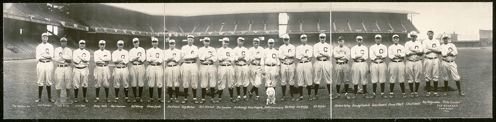 Cleveland baseball team, 1916.jpg