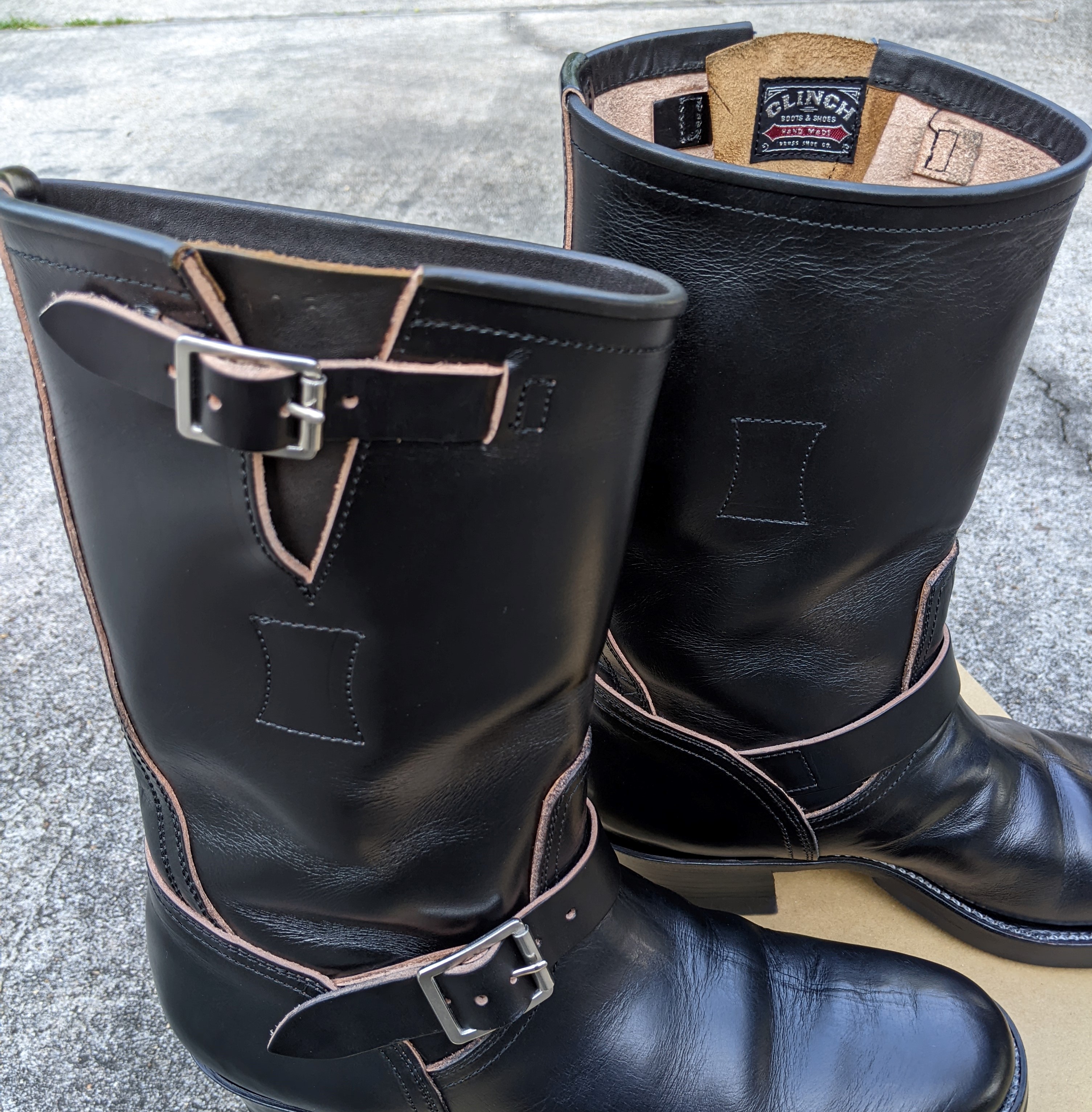 Clinch Black Overdyed Engineer Boots 3.jpg