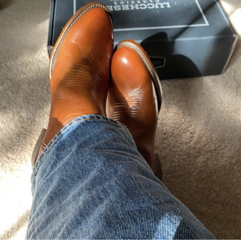 Lucchese baby deals buffalo boots