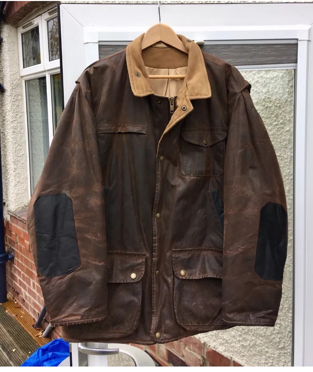 barbour oilskin jacket