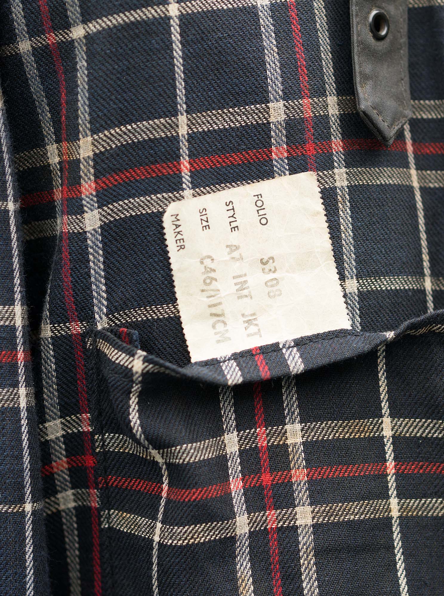 Barbour International Suit, Waxed Cotton Motorcycle Jacket - Made
