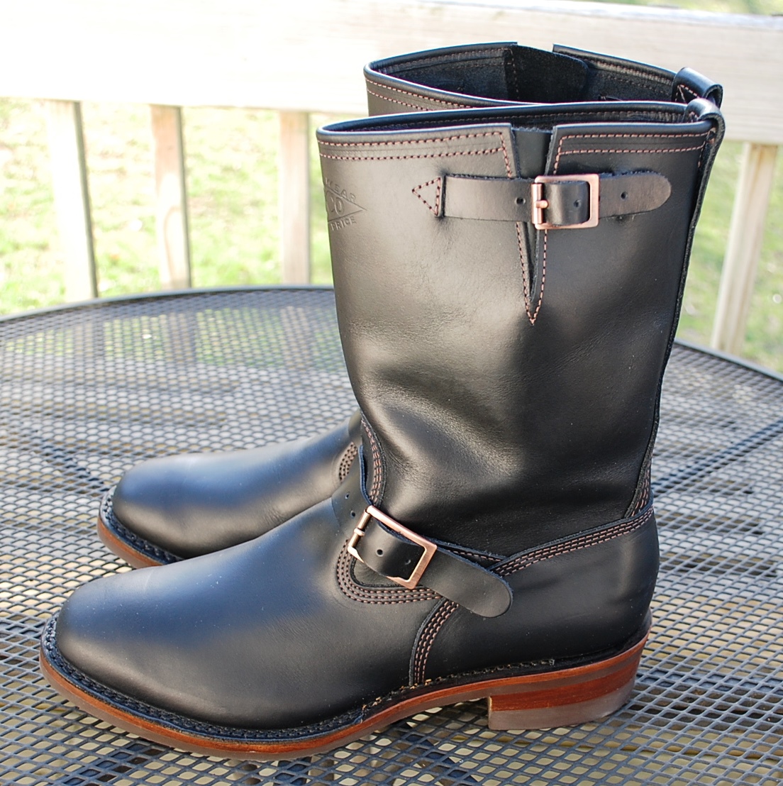 Wesco Boss Black Tie Domain Boots 12D | The Fedora Lounge