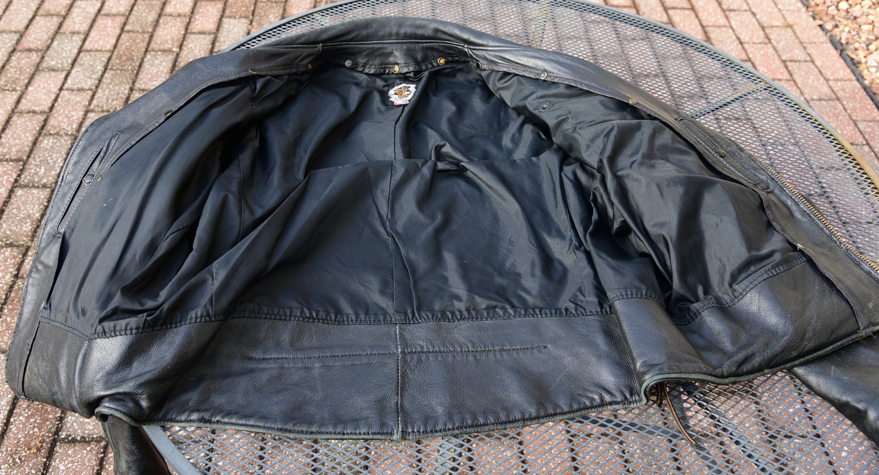Just Leather CHP jacket vintage '80's XL/48 | The Fedora Lounge