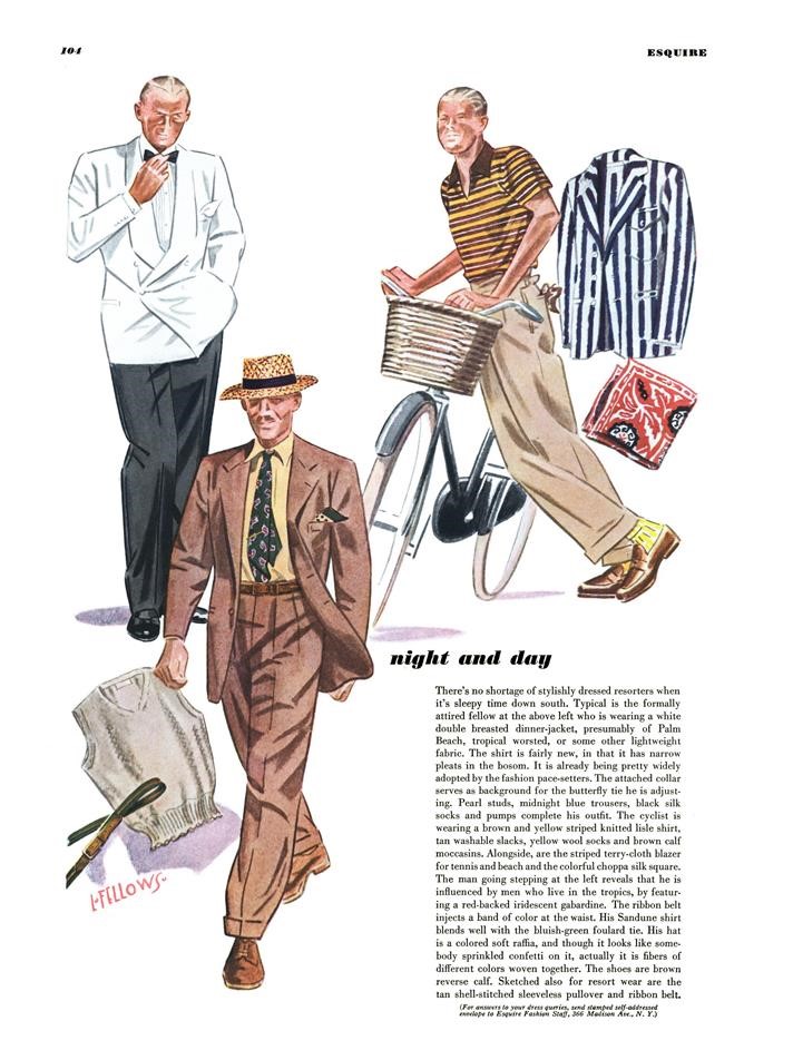 The Fedora Lounge Guide to Esquire Men's Fashion, 1933-1948, By ...