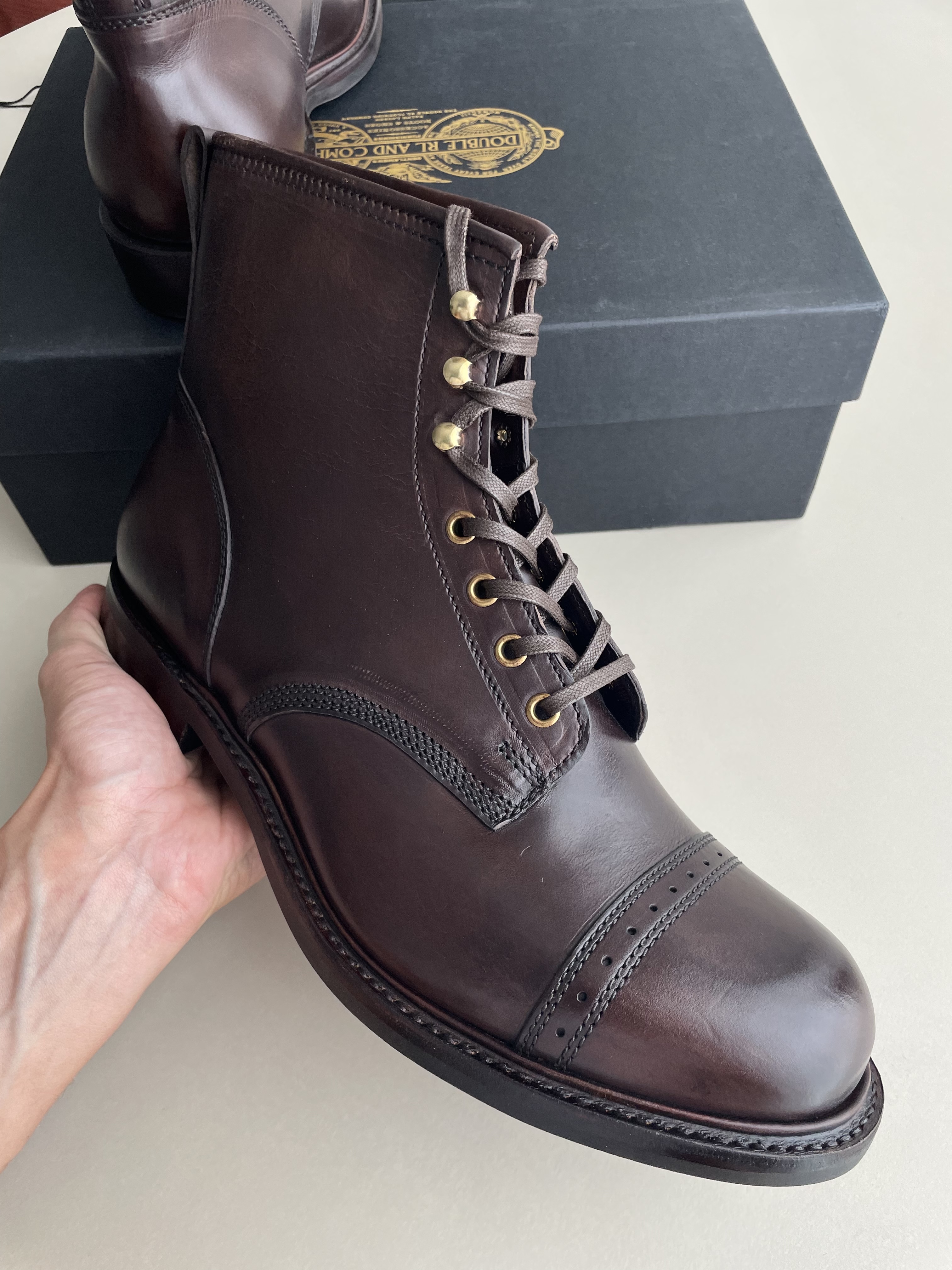 RRL Bowery boots size 12 US, NWT | The Fedora Lounge
