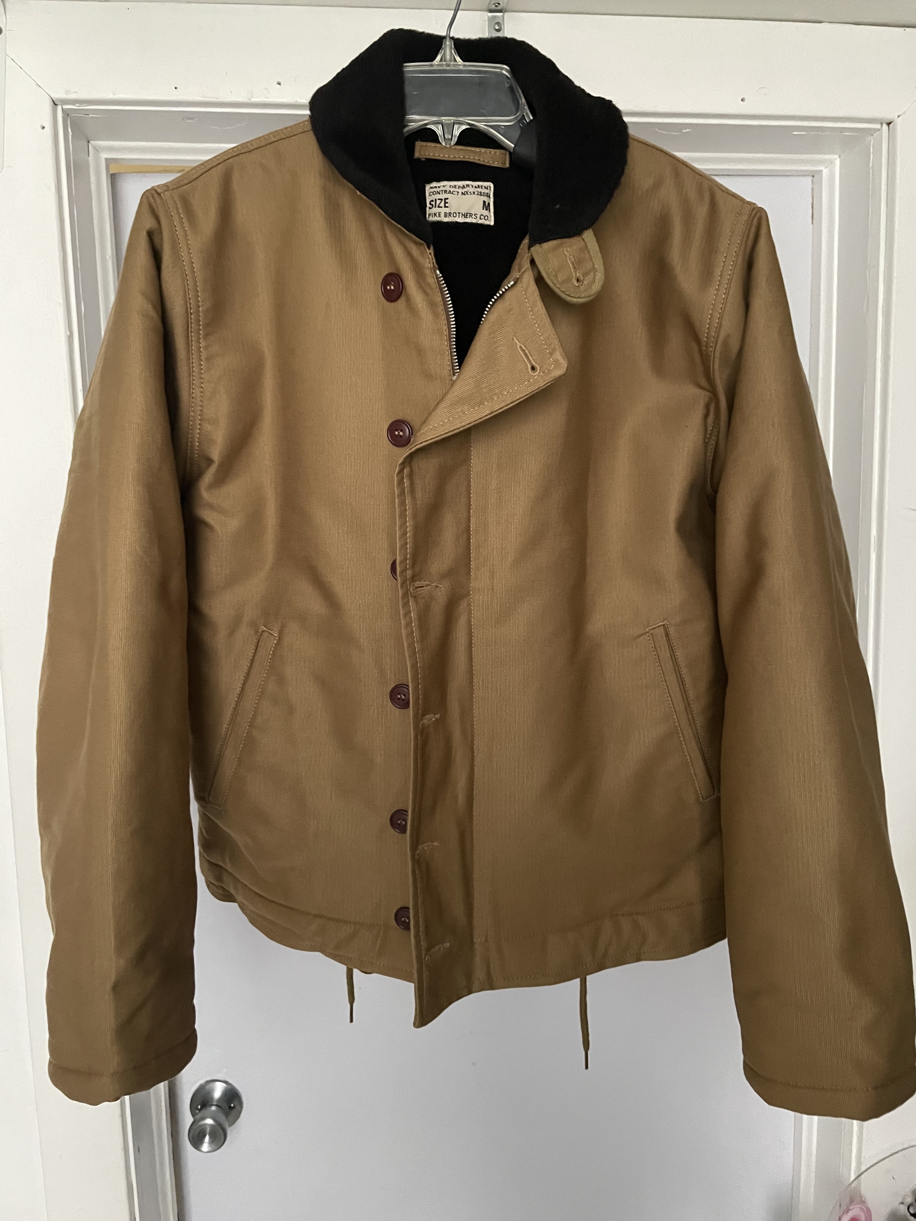 Pike Bros N1 deck jacket sz M brand new The Fedora Lounge