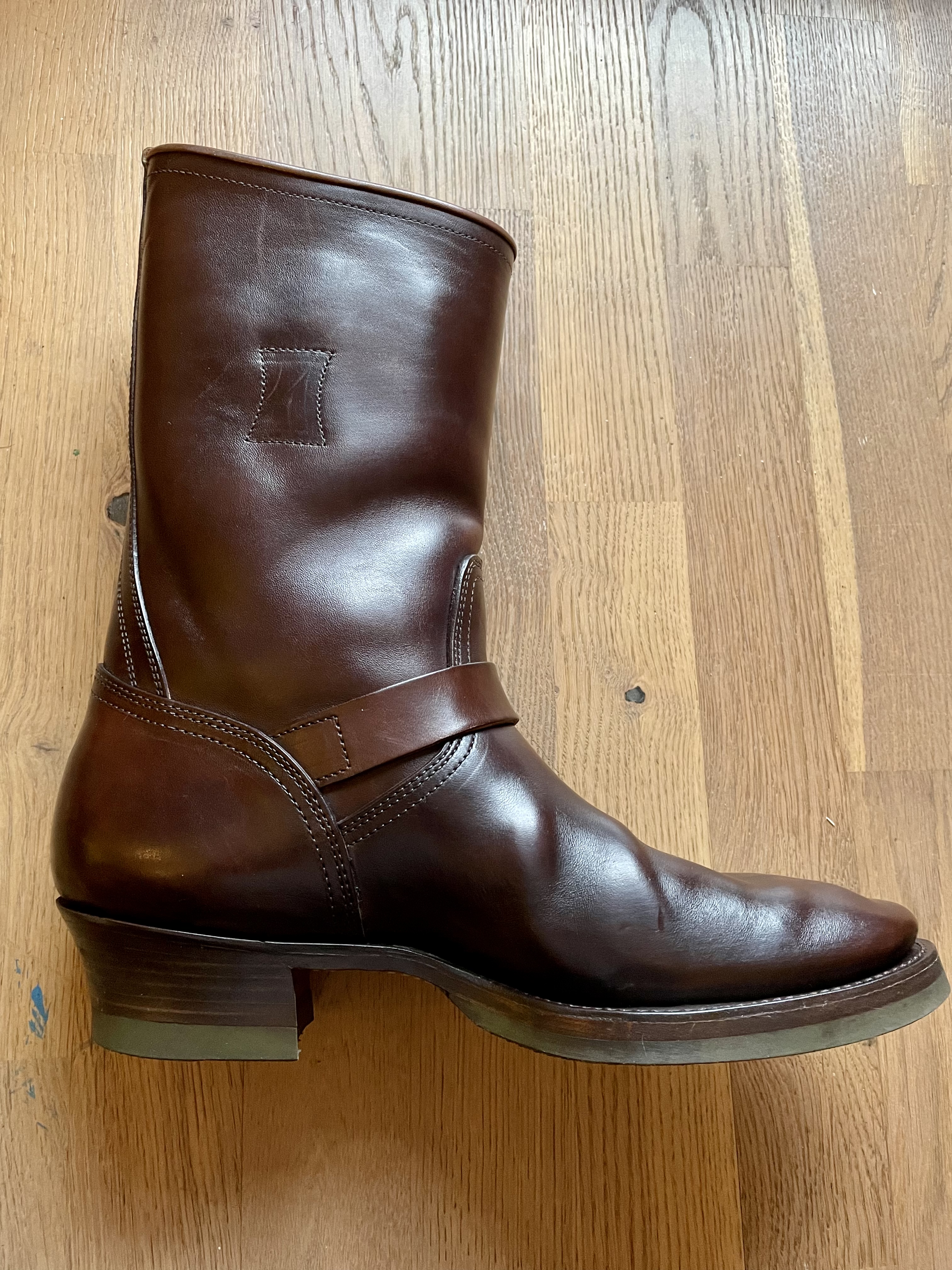 FS: CLINCH Engineers Brown overdyed horsebutt US10.5 | The Fedora