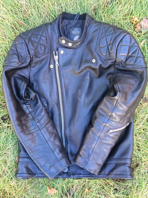 Lewis Leathers - 440 Twin Track Bronx jacket, twin front