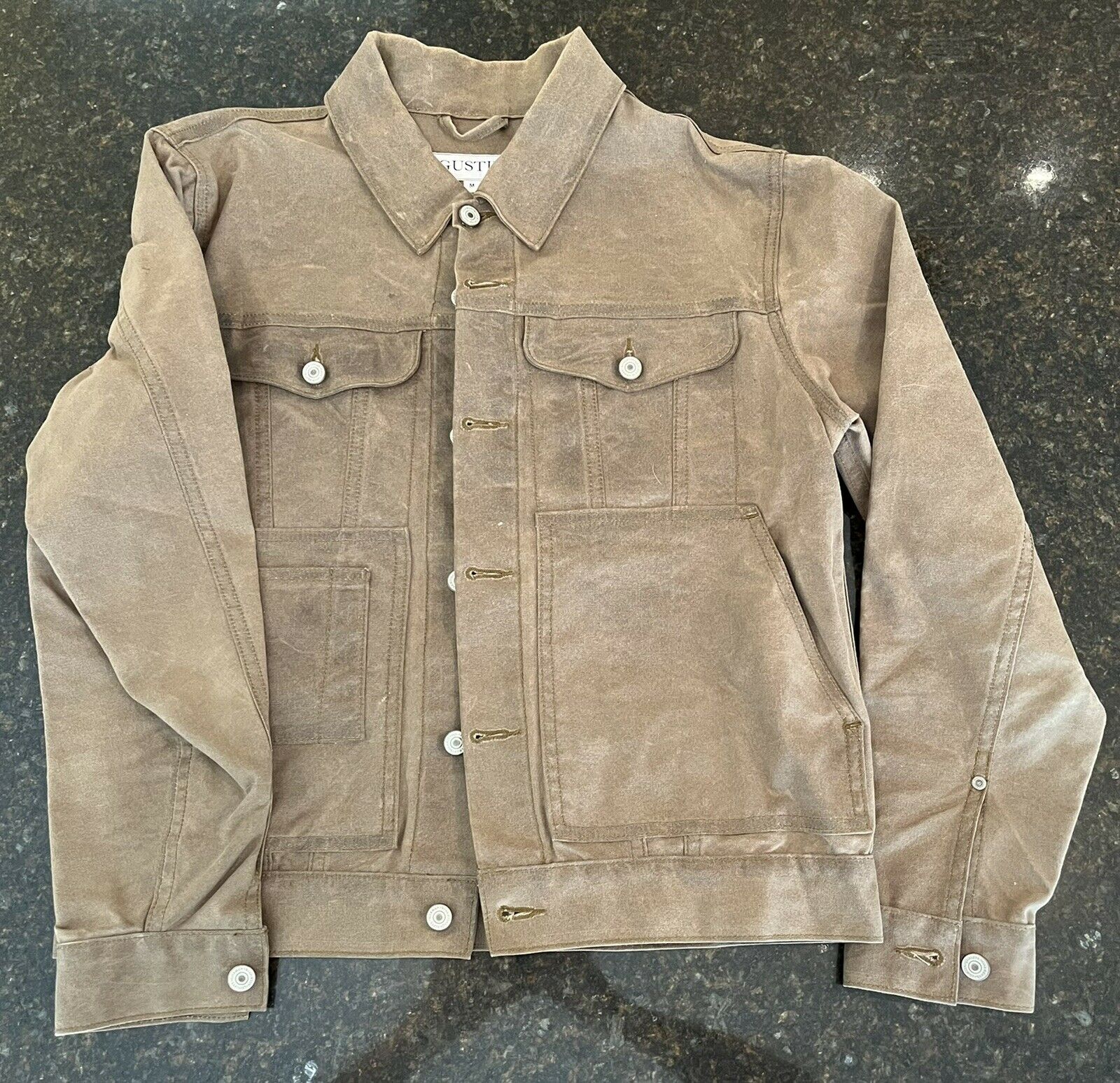 Gustin waxed trucker discount
