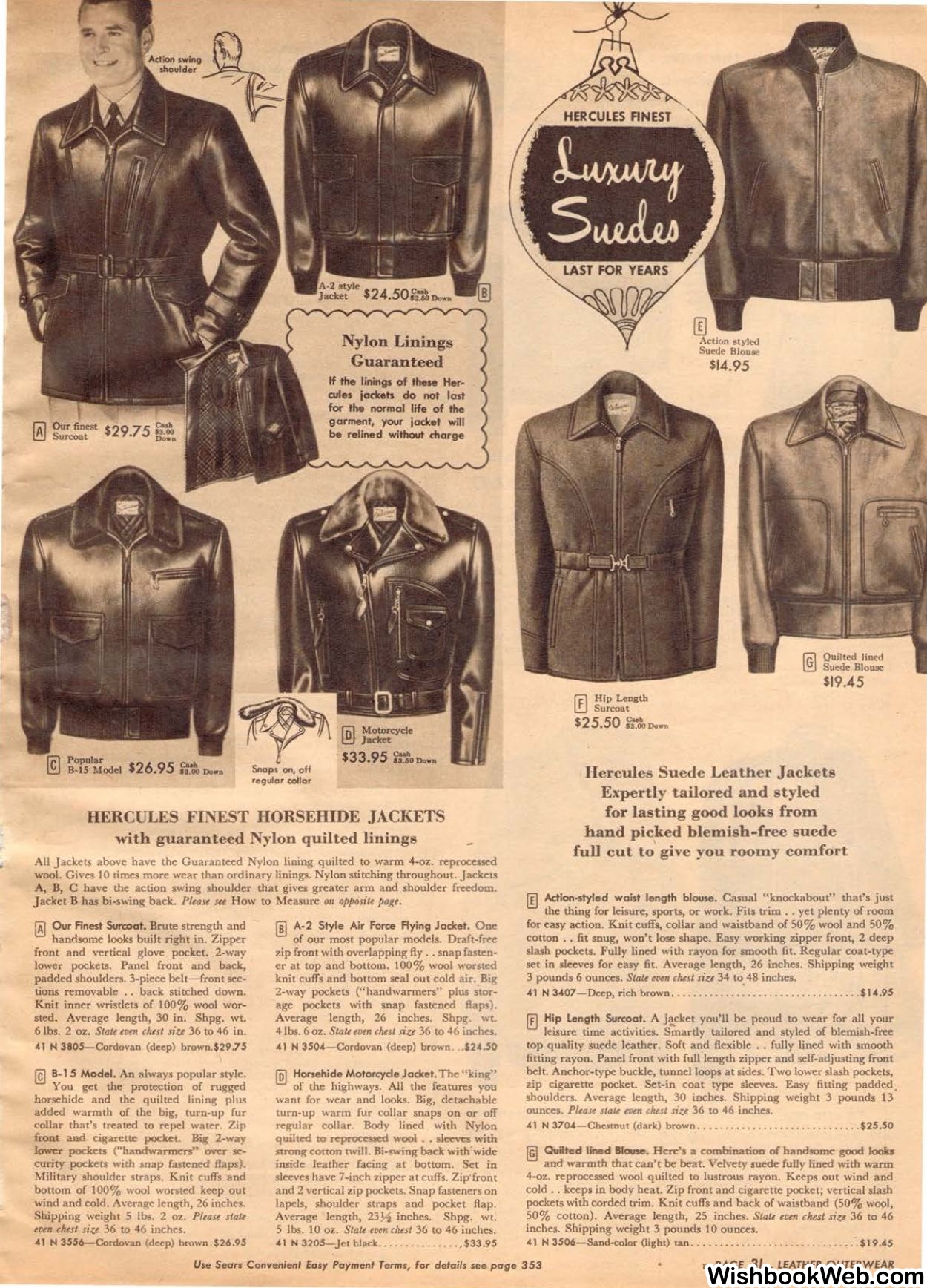 horsehide jackets, 1952 Sears catalog b.jpg