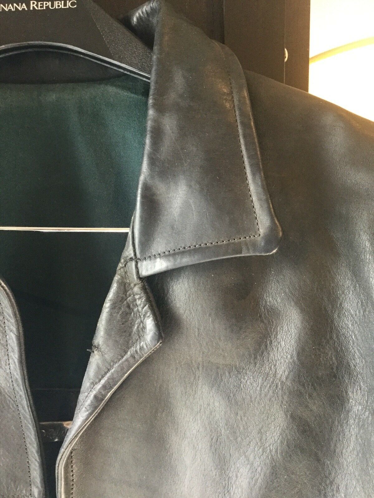 Horsehide Leather Jacket - RebelStoke Large Black 6.jpg