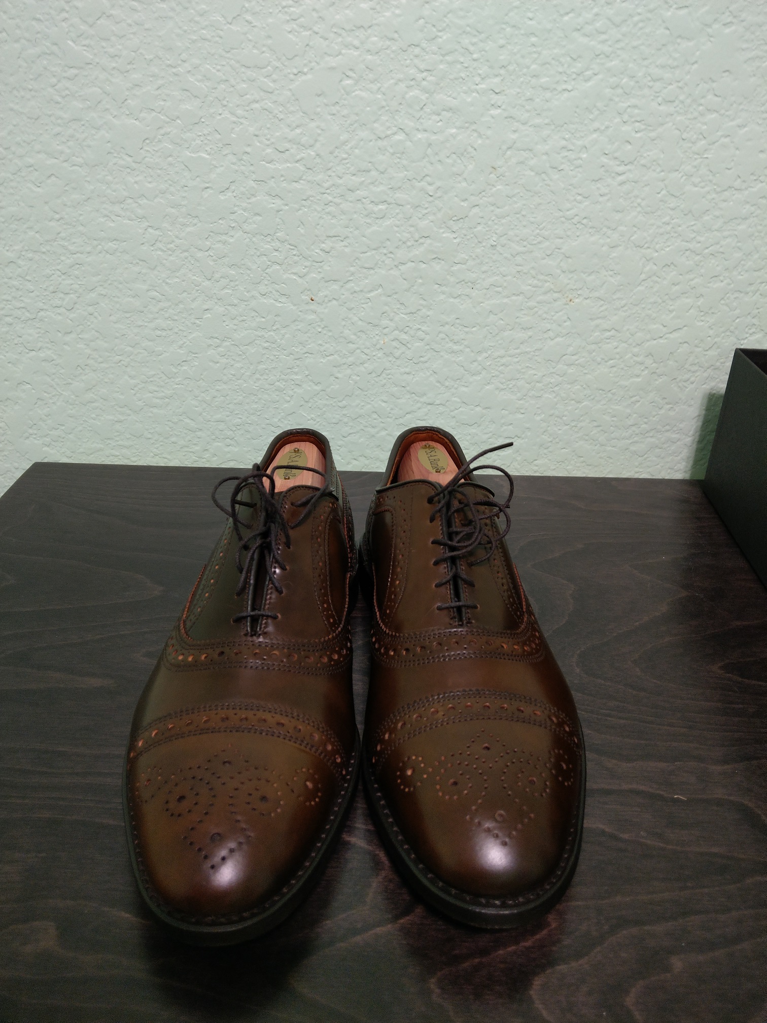 Allen edmonds sales strand cordovan