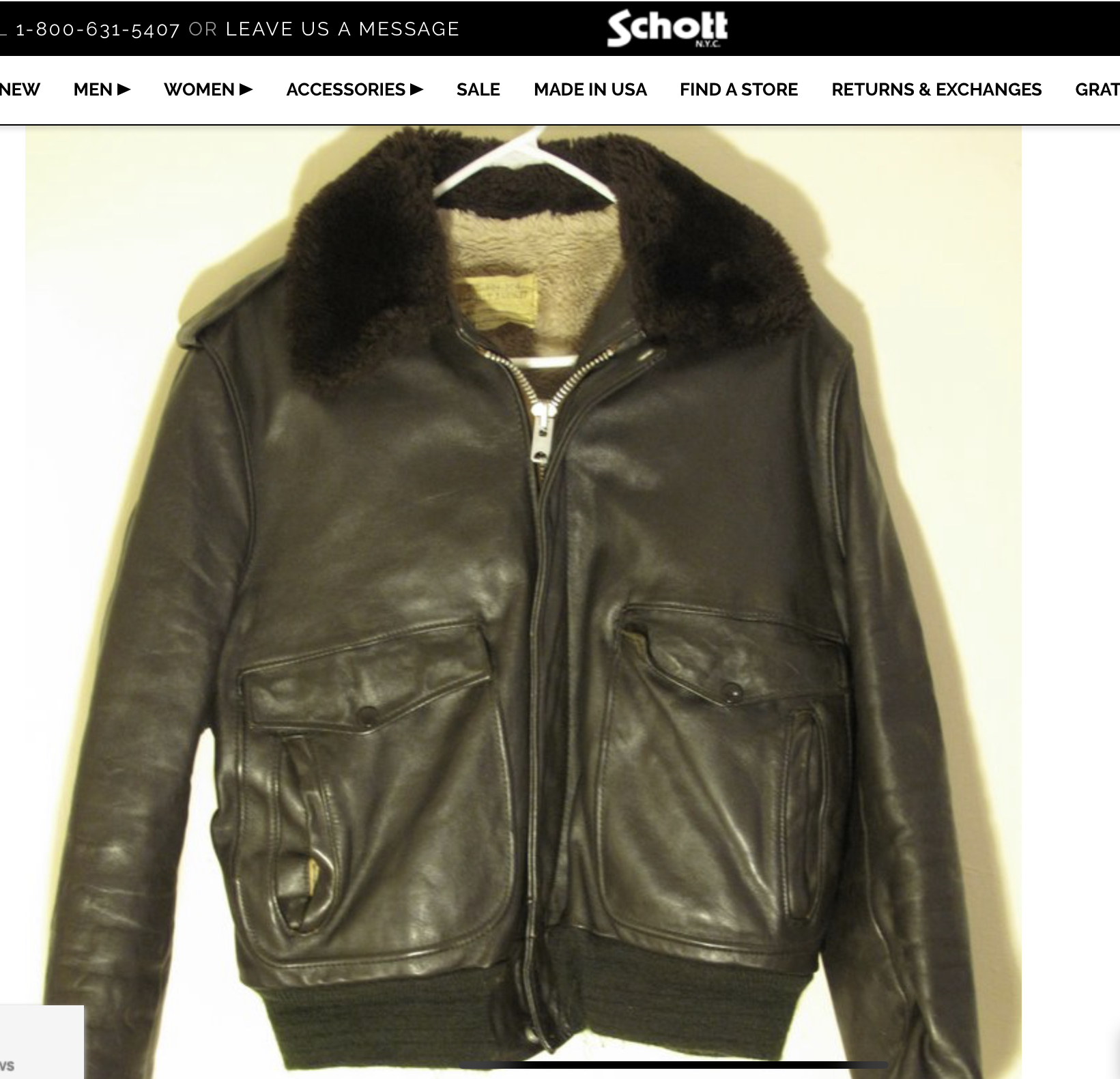 Schott 674 jacket deals
