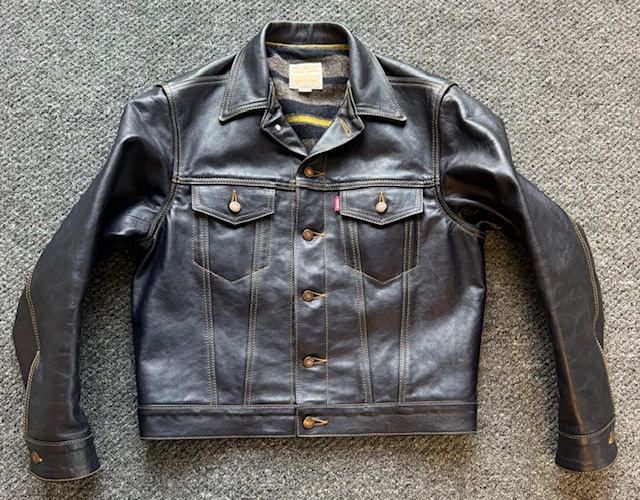 Aero Leather Type III 557XX Blue Vicenza 42 | The Fedora Lounge