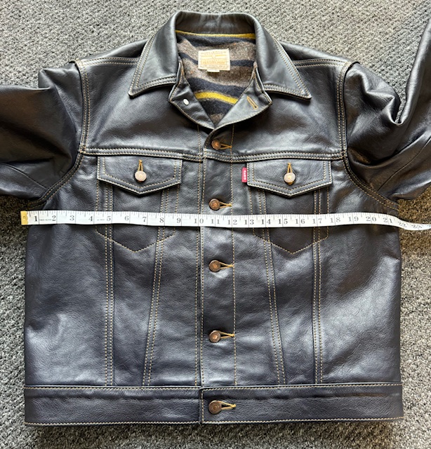 Aero Leather Type III 557XX Blue Vicenza 42 | The Fedora Lounge
