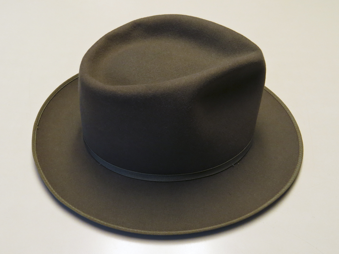 Vintage Stetson Stratoliner in Olive Brown | The Fedora Lounge