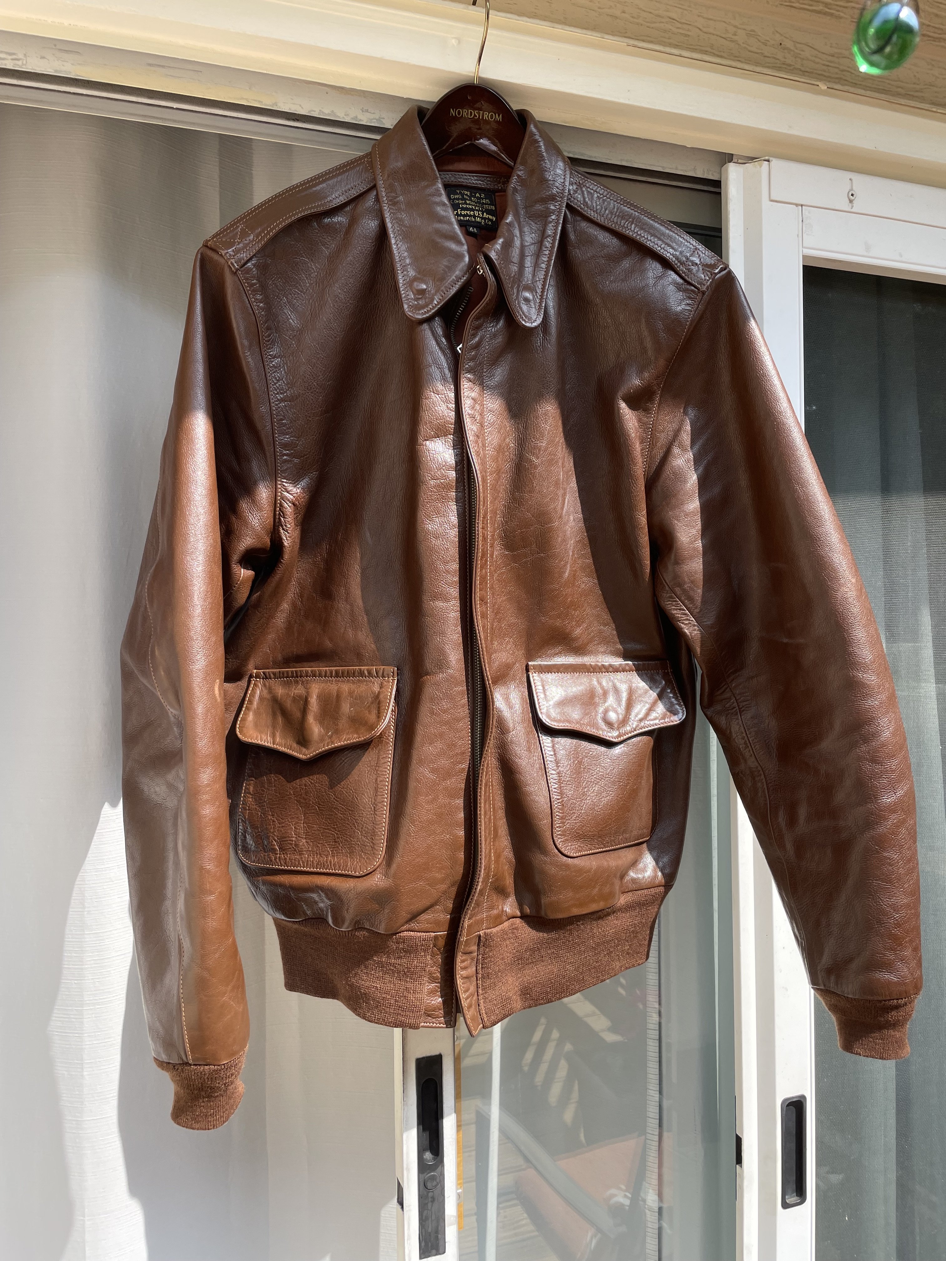 FS: Eastman Leather WWII Type A-2 Size 44 XL - Monarch contract