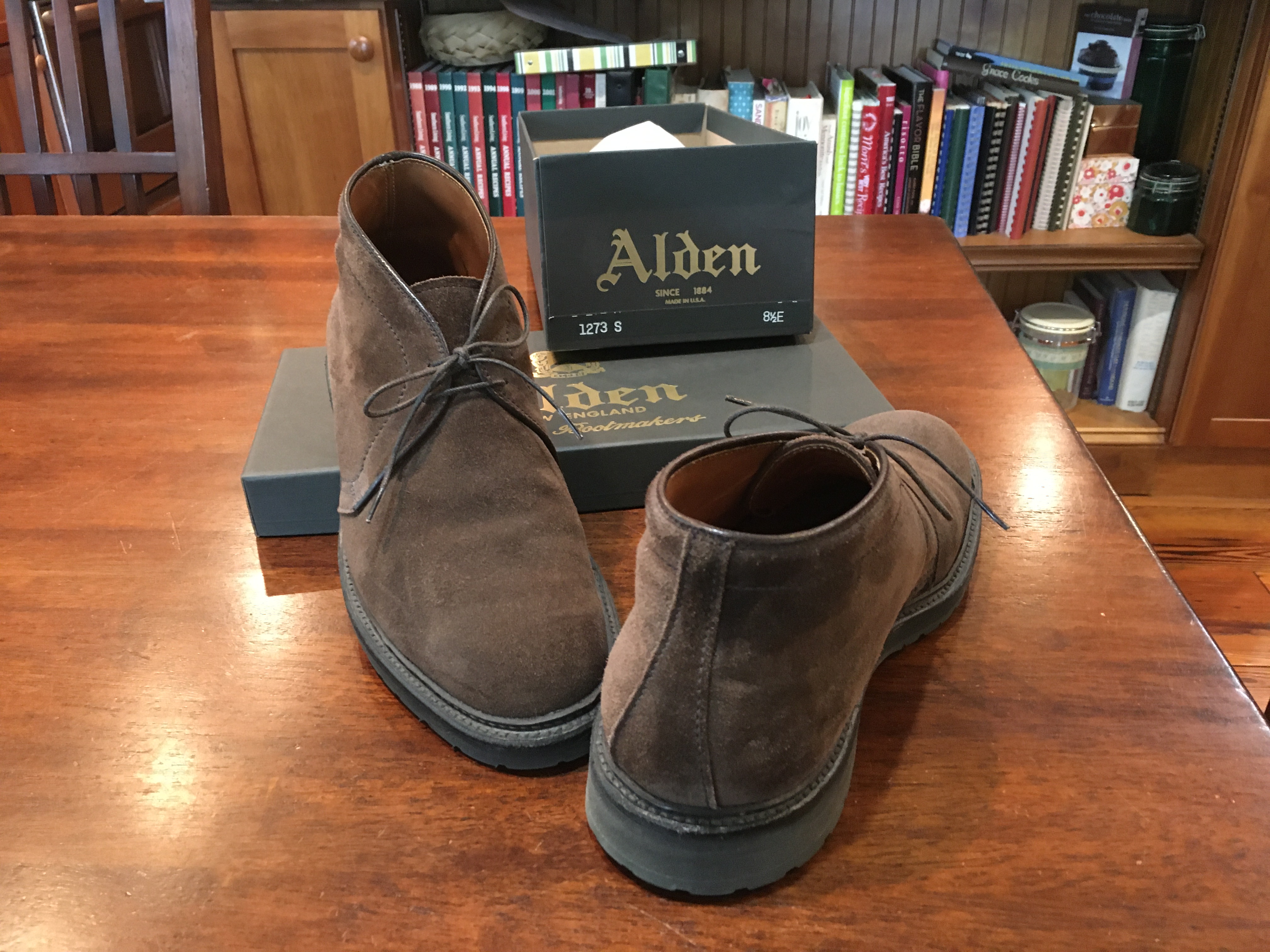 5 Pairs of Alden Boots 8.5 E and 9 D | The Fedora Lounge