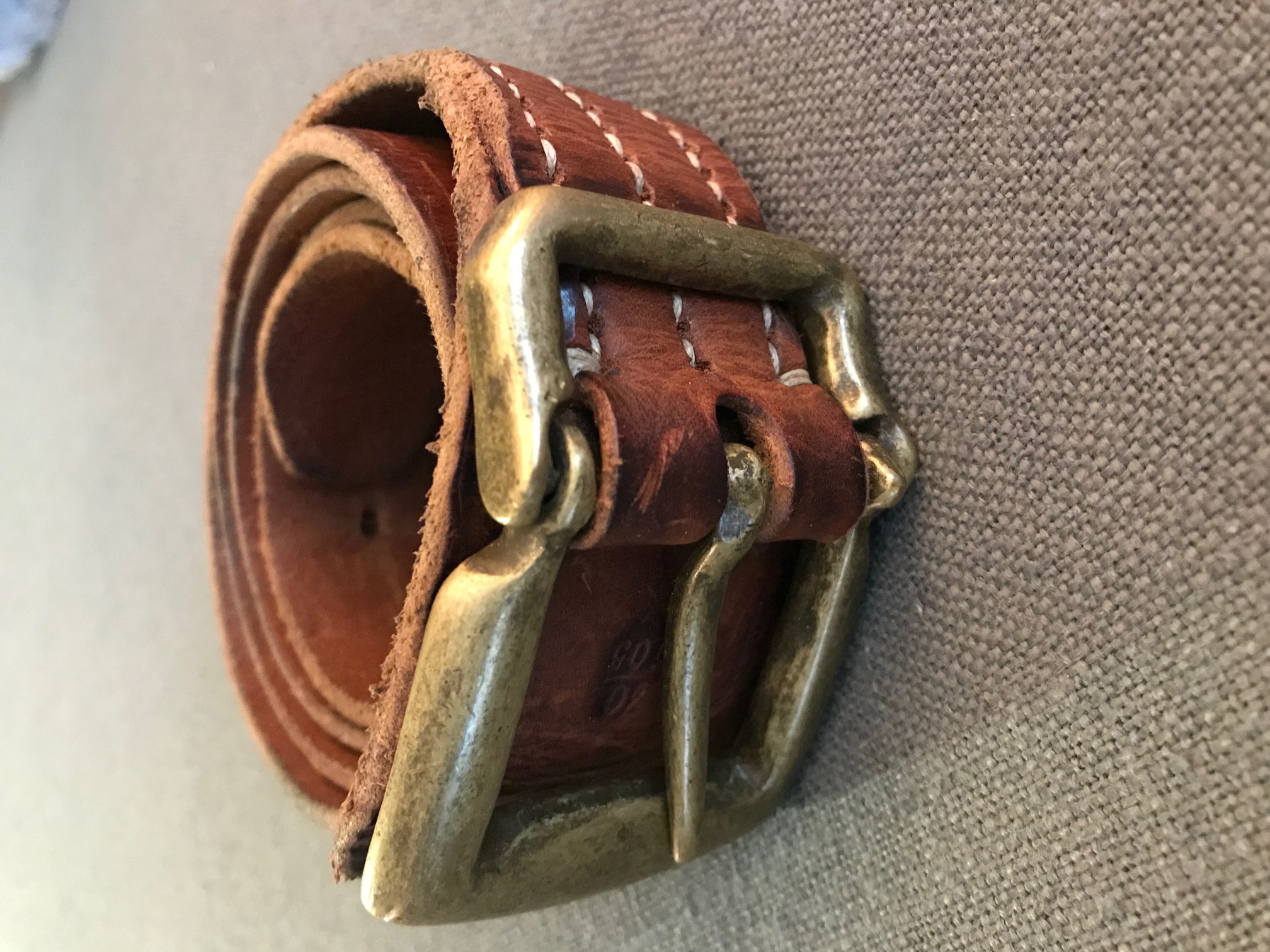 Handmade in Greece, Thedi Leather Belt size 41
