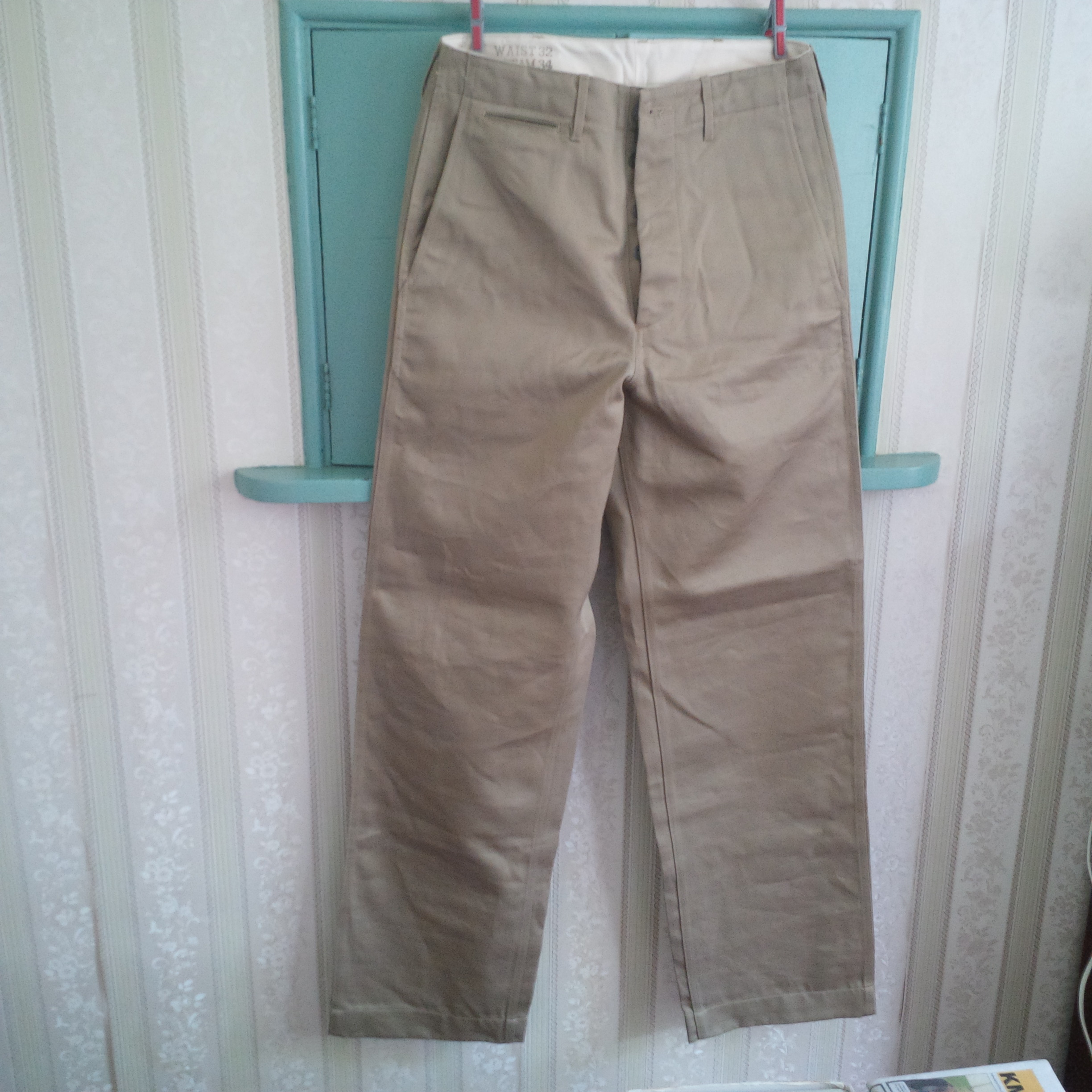 Buzz Rickson Officer's Chino's For Sale | The Fedora Lounge