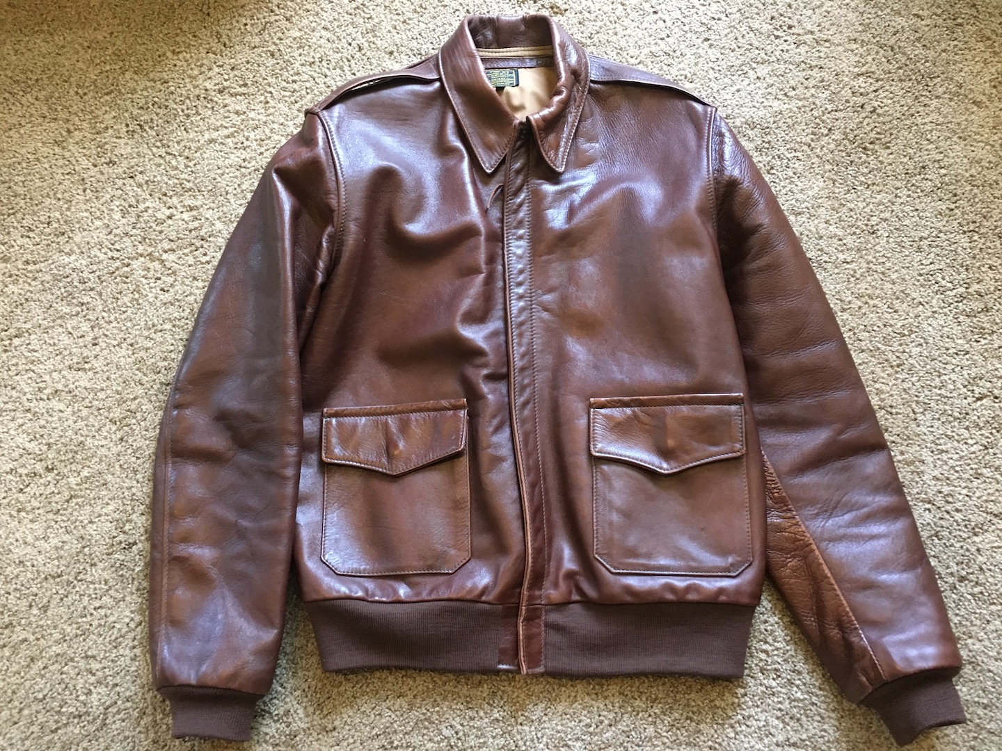Spring Cleaning Part 3 Aero A-2 Bronco Russet Horsehide 44 | The Fedora ...