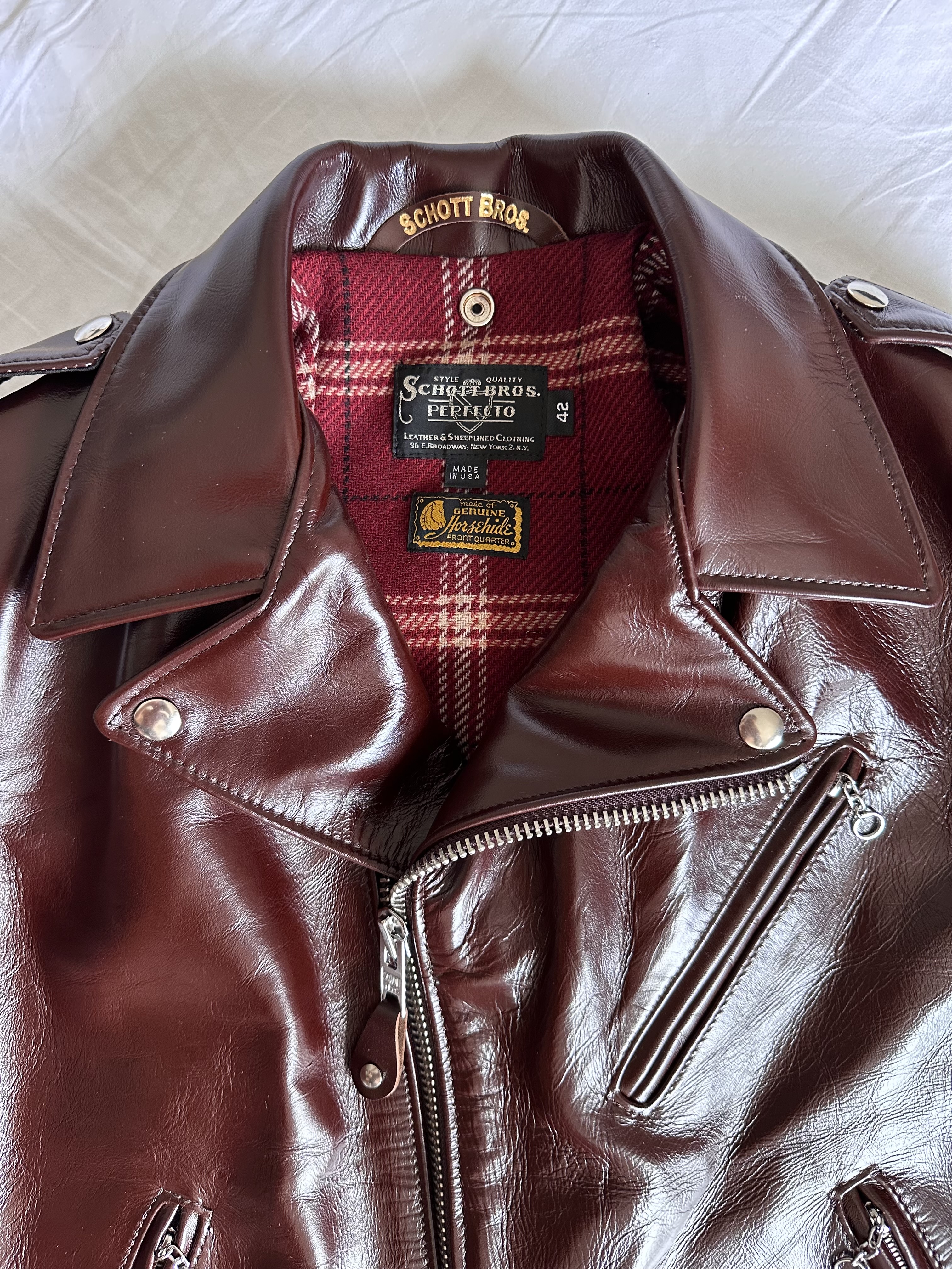 Hidden in Plain Schott: the 613SH Perfecto | Page 7 | The Fedora Lounge Hidden in Plain Schott: the 613SH Perfecto | Page 7 | The Fedora Lounge