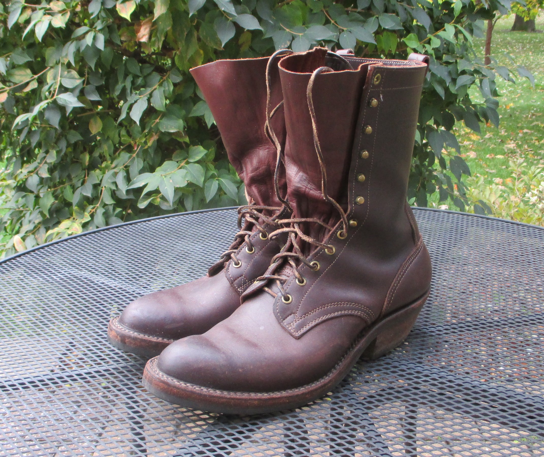 Nicks Packer Boots - 13D brown | The Fedora Lounge