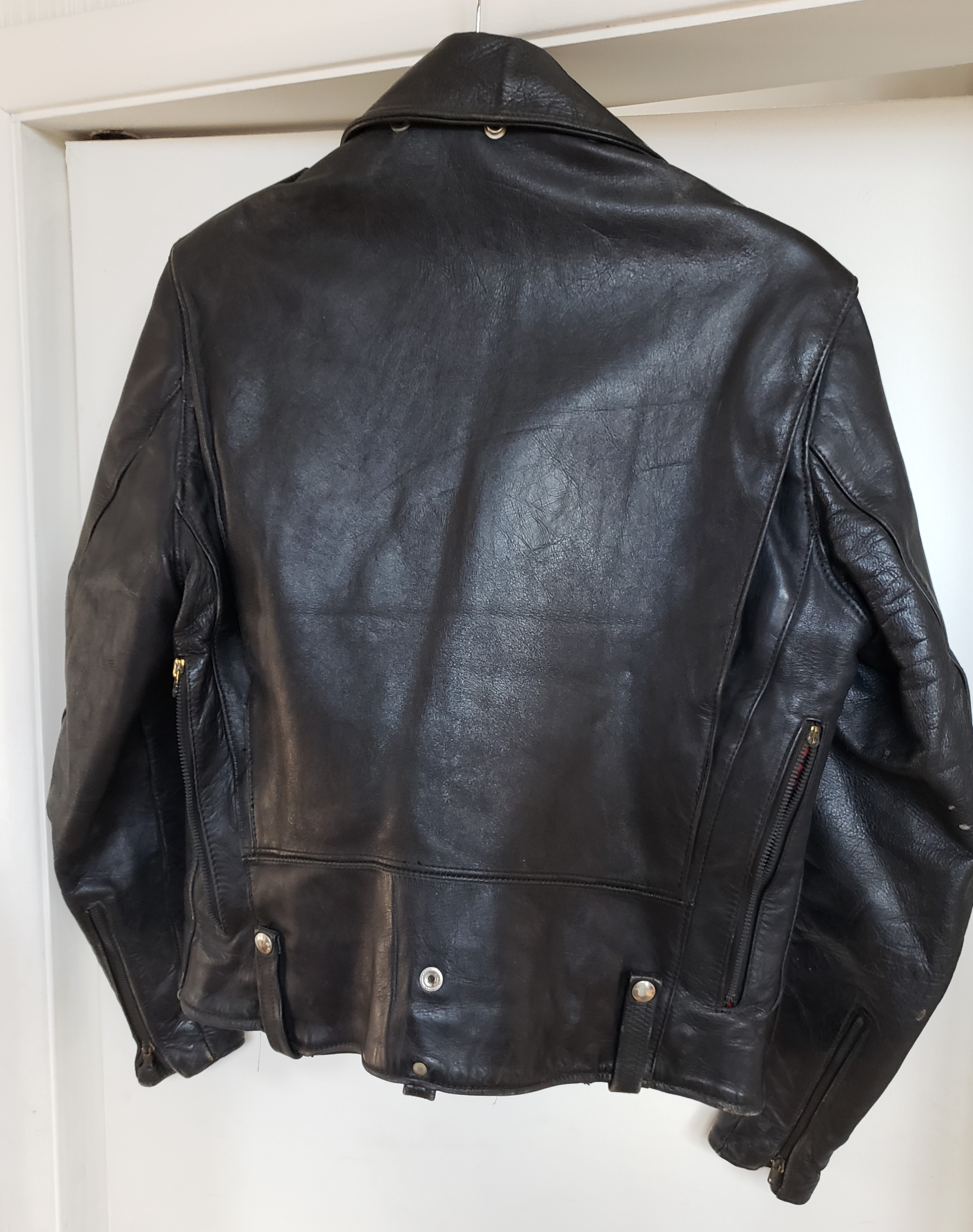 Vintage Buco Jacket 1940's Label J-24 Style ? Age? Value? Help ? Value ...