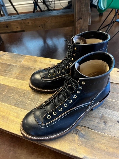 FS: John Lofgren Donkey Puncher Boots Black CXL 11.5 | The Fedora Lounge