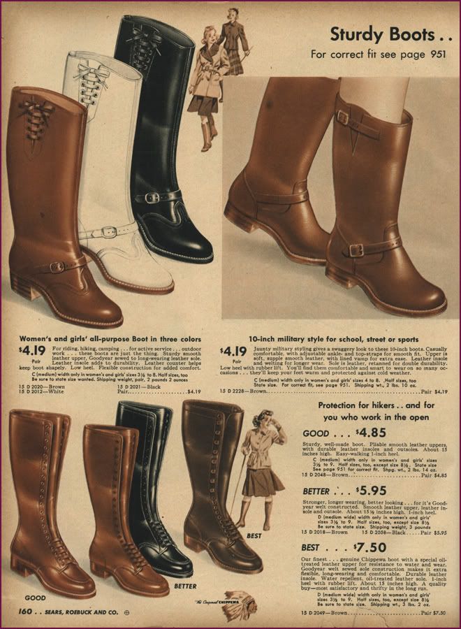 ladies boots leather 1940s 1930s.jpg