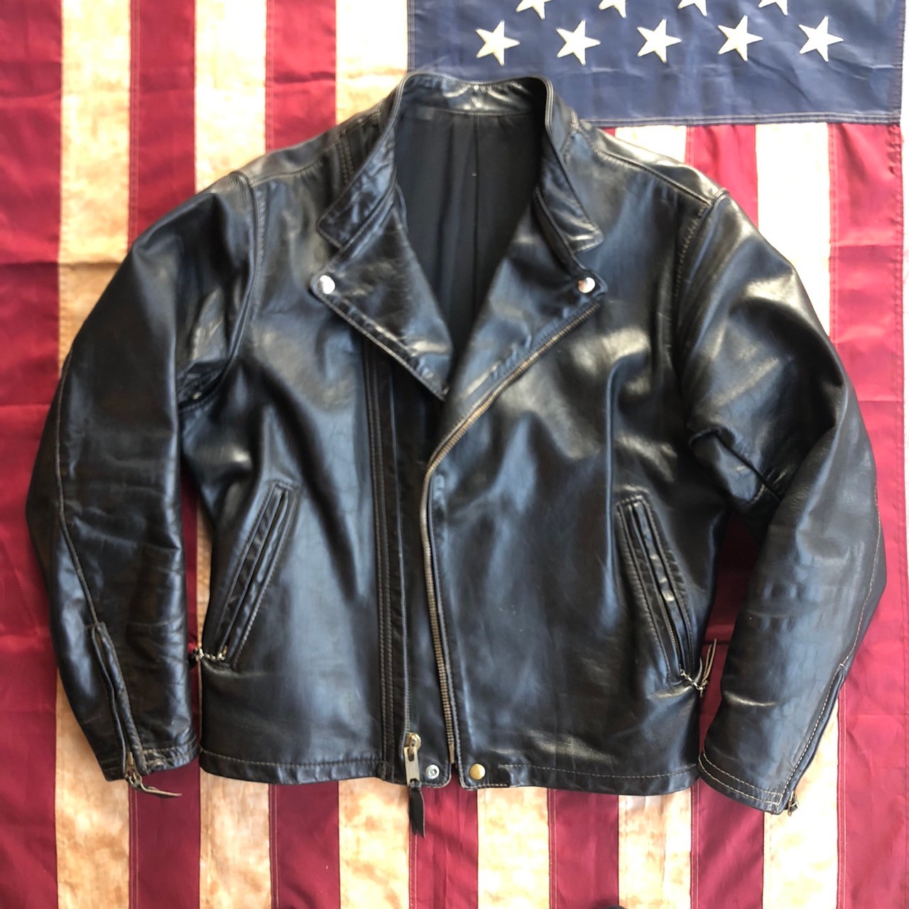 SOLD: 44 60~70s Vintage Langlitz Cascade Motorcycle Jacket | The Fedora ...