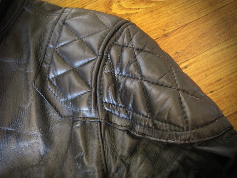 For Sale: Langlitz - Vintage Black Padded Cowhide Cascade | The Fedora ...