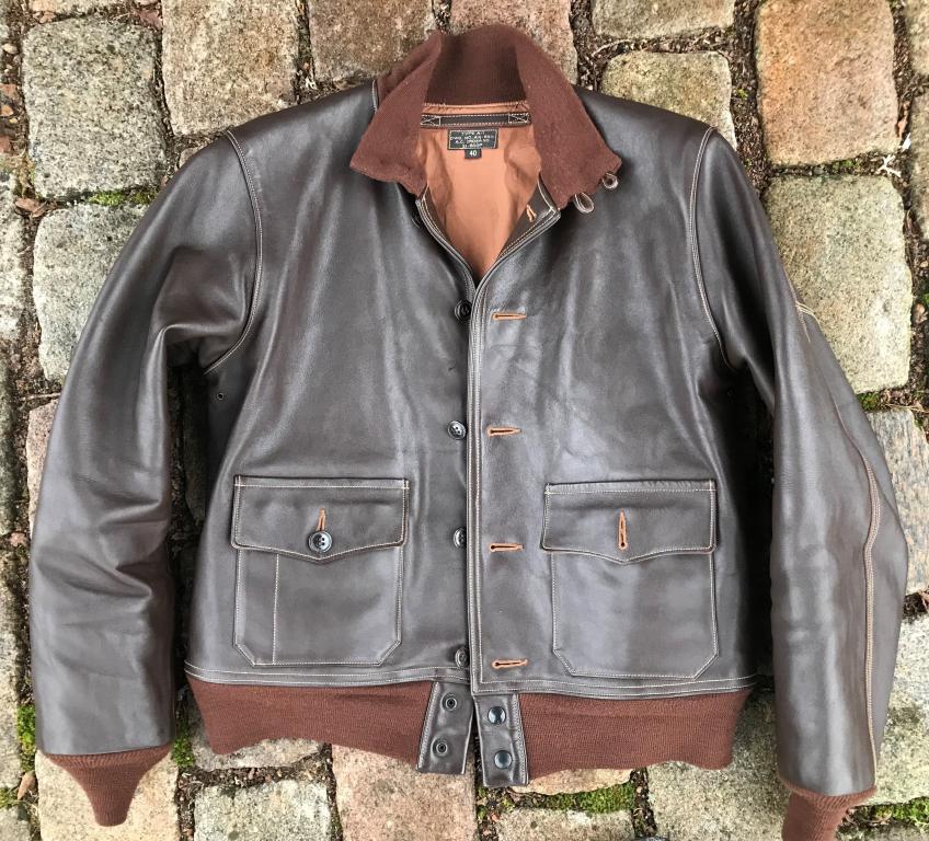 FS. BUZZ RICKSON A1 HORSEHIDE JACKET SIZE 40 | The Fedora Lounge
