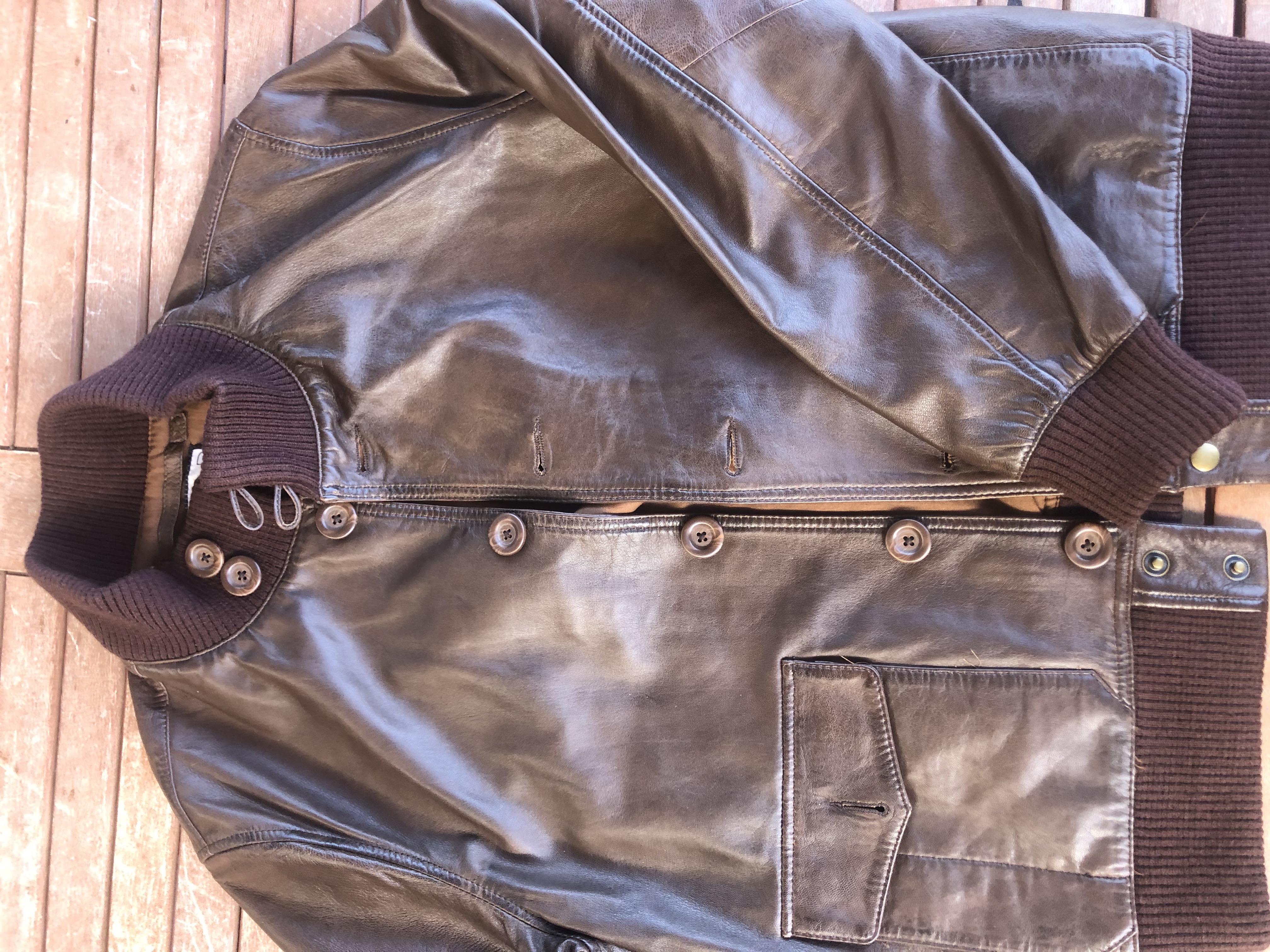 AVI Leather A-1 Capeskin Flight Jacket Size 38 (fits 40) | The Fedora ...