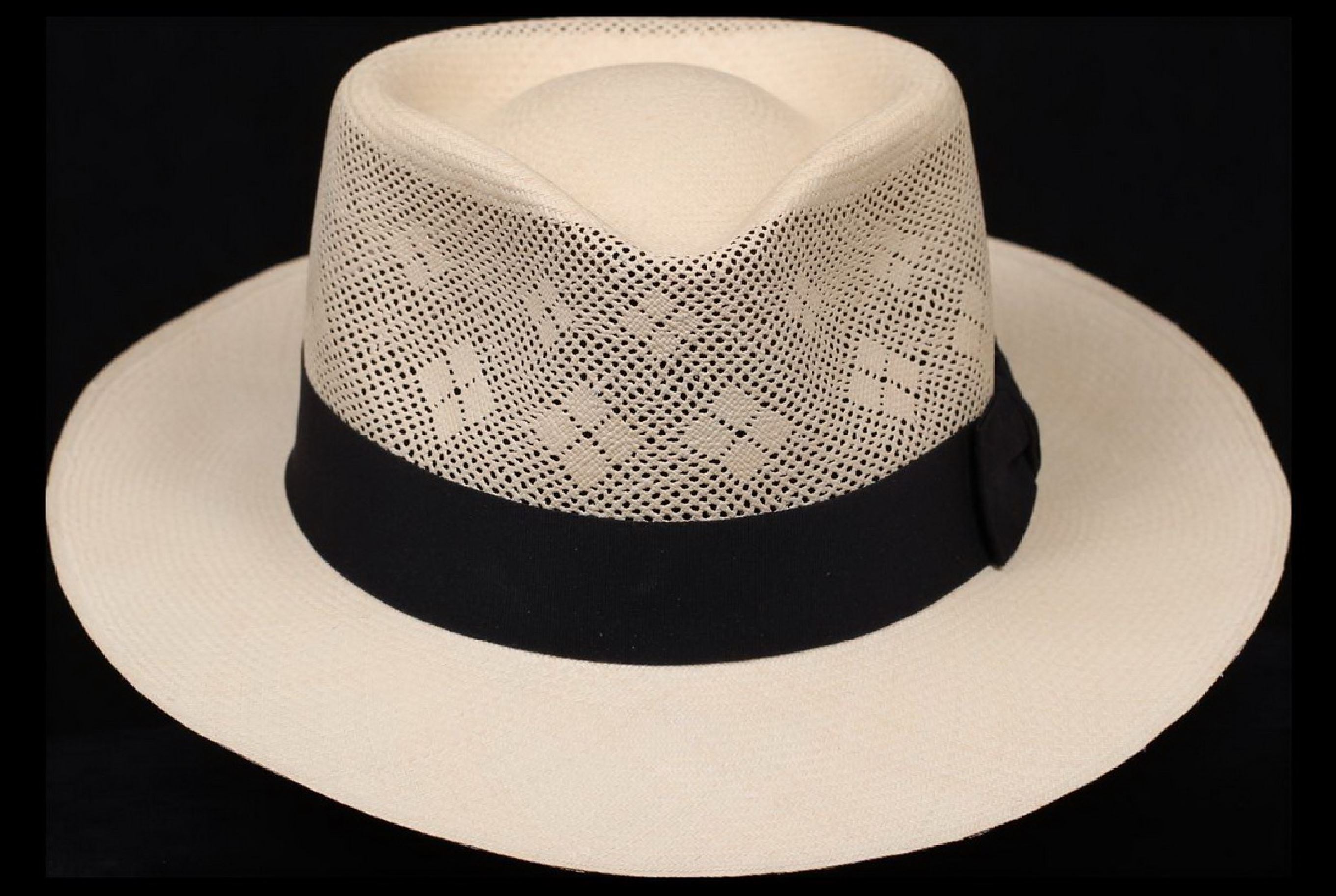 Montecristi Fino Fino, Havana, $325, Panama Hats Direct, before sweatband installation.JPG