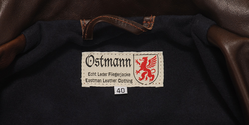 Eastman Leather Clothing Ostmann Luftwaffe Jacket Brown | The Fedora Lounge