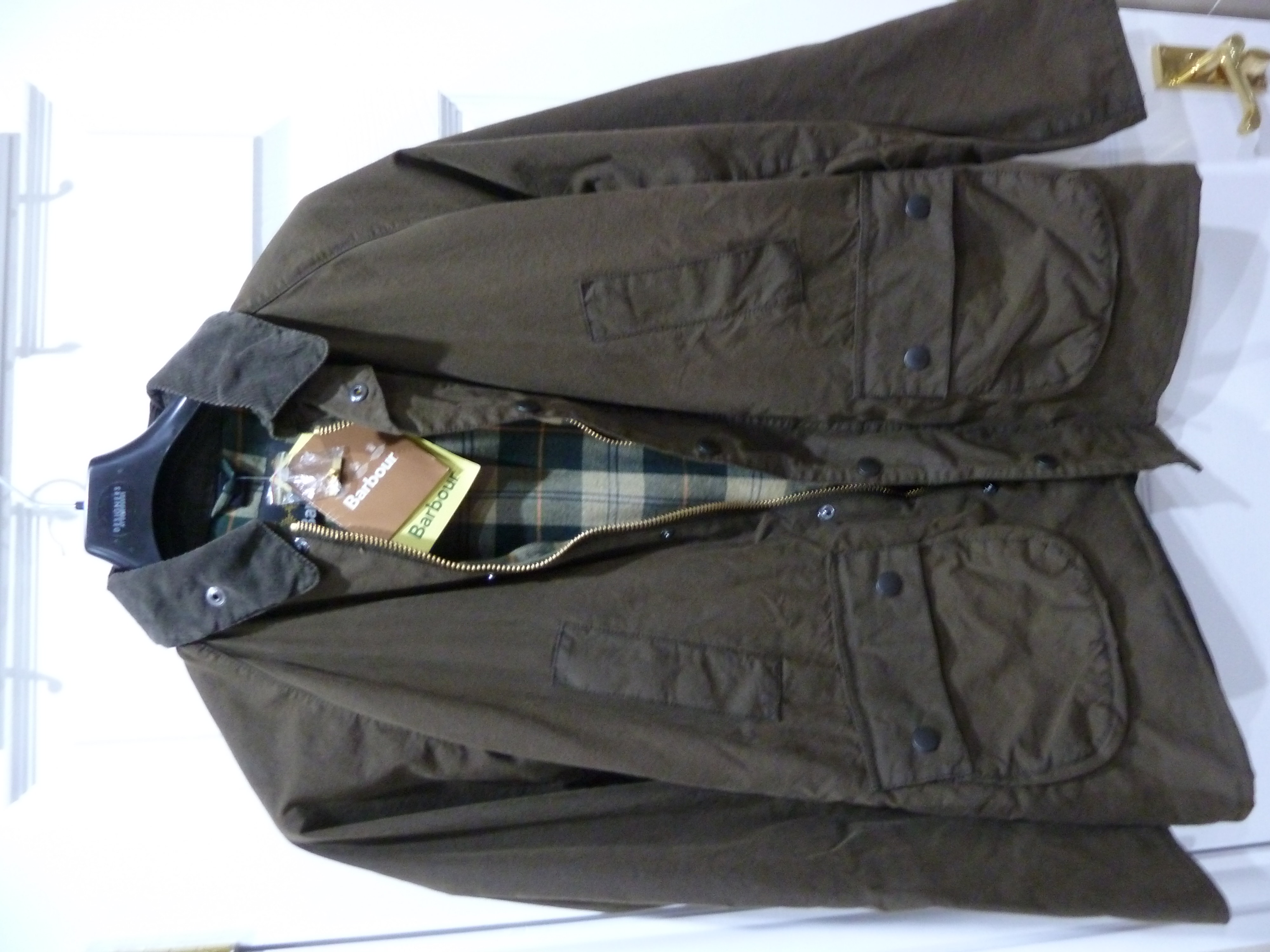 FS: Barbour Bedale SL 38 Washed Olive | The Fedora Lounge