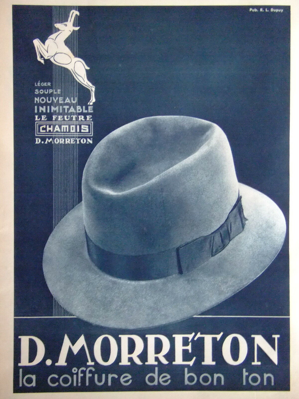Publicité-1933-Morreton-Léger-Inimitable-Feutre-Chamois-La.jpg