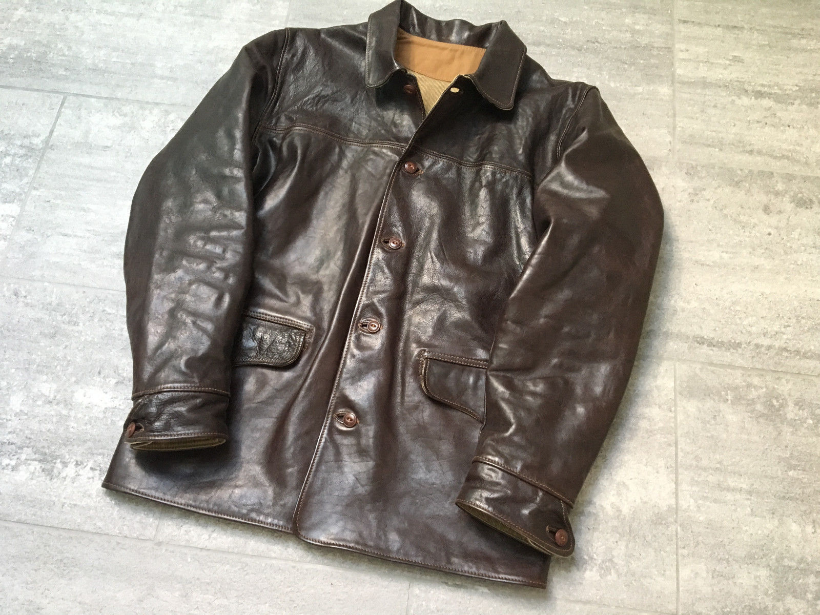 FS: Whitefeather M/L brown car coat | The Fedora Lounge