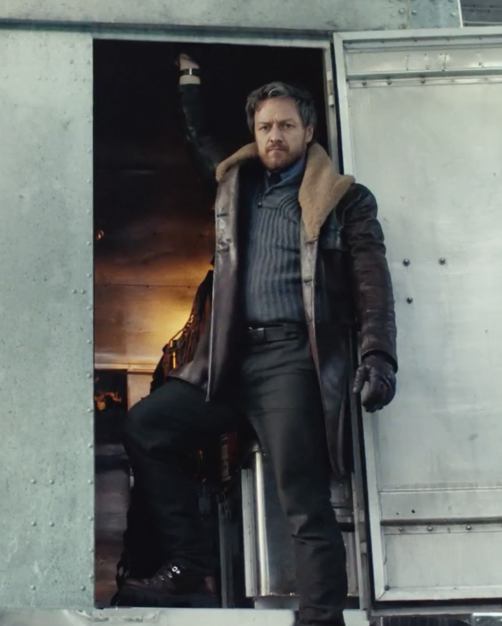 Lord Asriel Shearling Leather Coat His dark materials ID The Fedora Lounge