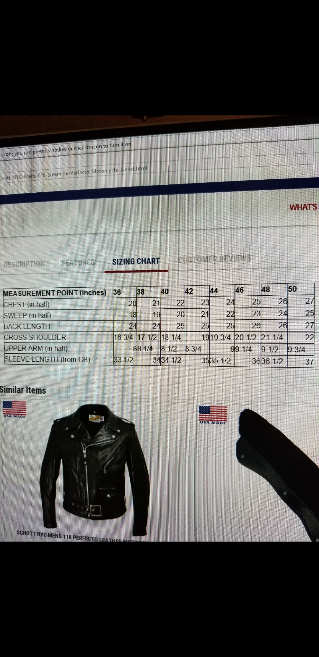 Nyc Size Chart